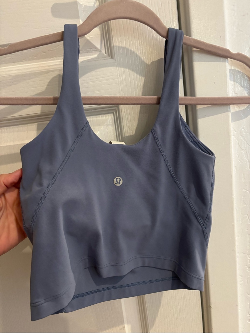 lululemon athletica Dusty Blue Shelf Sports Bra Tank